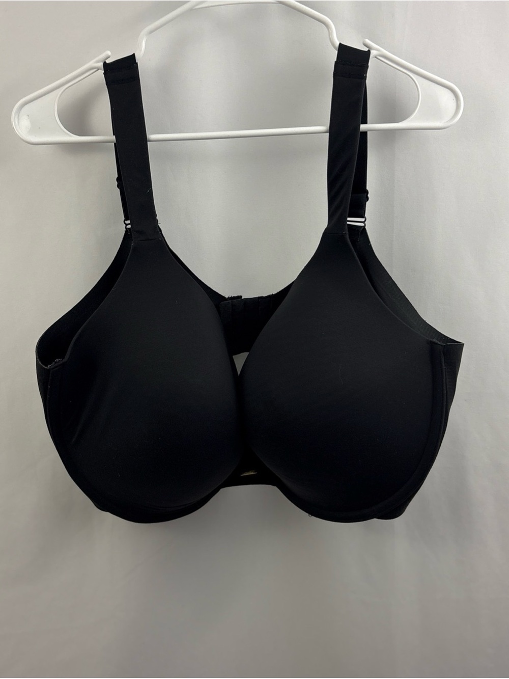 Cacique Black Lightly Lined Full Coverage Underwire Bra 44H - Picture 5 of 10